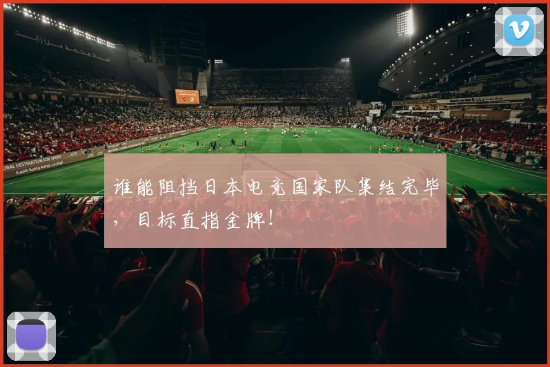 谁能阻挡日本电竞国家队集结完毕,目标直指金牌!